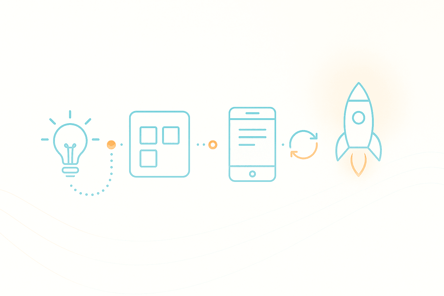 Lean venture building process from idea to market launch